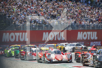 2022-07-10 - 31 GELAEL Sean (idn), FRIJNS Robin (nld), RAST René (ger), WRT, Oreca 07 - Gibson, action start of the race, depart,, during the 6 Hours of Monza 2022, 4th round of the 2022 FIA World Endurance Championship on the Autodromo Nazionale di Monza from July 8 to 10, 2022 in Monza, Italy - AUTO - FIA WEC - 6 HOURS OF MONZA 2022 - ENDURANCE - MOTORS