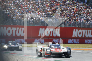 2022-07-10 - 07 CONWAY Mike (gbr), KOBAYASHI Kamui (jpn), LOPEZ Jose Maria (arg), Toyota Gazoo Racing, Toyota GR010 - Hybrid, action, during the 6 Hours of Monza 2022, 4th round of the 2022 FIA World Endurance Championship on the Autodromo Nazionale di Monza from July 8 to 10, 2022 in Monza, Italy - AUTO - FIA WEC - 6 HOURS OF MONZA 2022 - ENDURANCE - MOTORS