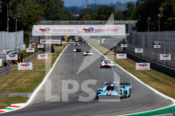 2022-07-10 - 708 PLA Olivier (fra), DUMAS Romain (fra), BRISCOE Ryan (usa), Glickenhaus Racing, Glickenhaus 007 LMH, action during the 6 Hours of Monza 2022, 4th round of the 2022 FIA World Endurance Championship on the Autodromo Nazionale di Monza from July 8 to 10, 2022 in Monza, Italy - AUTO - FIA WEC - 6 HOURS OF MONZA 2022 - ENDURANCE - MOTORS