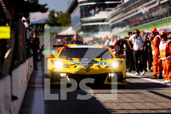 2022-07-10 - 64 MILNER Tommy (usa), TANDY Nick (gbr), Corvette Racing, Chevrolet Corvette C8.R, celebration during the 6 Hours of Monza 2022, 4th round of the 2022 FIA World Endurance Championship on the Autodromo Nazionale di Monza from July 8 to 10, 2022 in Monza, Italy - AUTO - FIA WEC - 6 HOURS OF MONZA 2022 - ENDURANCE - MOTORS