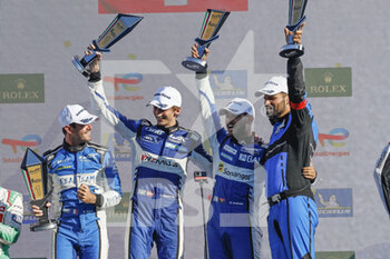 2022-07-10 - 41 ANDRADE Rui (prt), HABSBURG Ferdinand (aut), NATO Norman (fra), Realteam by WRT, Oreca 07 - Gibson, action, podium , during the 6 Hours of Monza 2022, 4th round of the 2022 FIA World Endurance Championship on the Autodromo Nazionale di Monza from July 8 to 10, 2022 in Monza, Italy - AUTO - FIA WEC - 6 HOURS OF MONZA 2022 - ENDURANCE - MOTORS