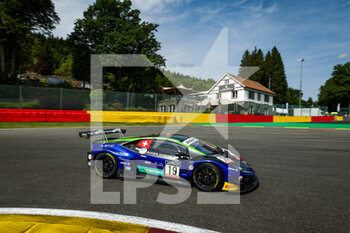 2022-07-28 - 19 Emil Frey Racing, Lamborghini Huracan GT3 Evo of Arthur ROUGIER, Leo ROUSSEL, Giacomo ALTOE, in action during the TotalEnergies 24 hours of Spa 2022, 7th round of the 2022 Fanatec GT World Challenge Europe Powered by AWS, from July 27 to 31, 2021 on the Circuit de Spa-Francorchamps, in Stavelot, Belgium - AUTO - 24 HOURS OF SPA 2022 - ENDURANCE - MOTORS