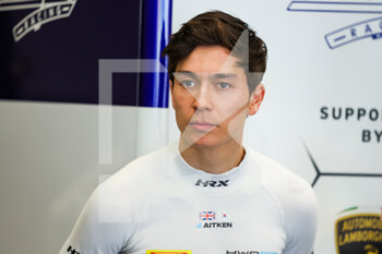 2022-07-28 - AITKEN Jack, Emil Frey Racing, Lamborghini Huracan GT3 Evo, portrait during the TotalEnergies 24 hours of Spa 2022, 7th round of the 2022 Fanatec GT World Challenge Europe Powered by AWS, from July 27 to 31, 2021 on the Circuit de Spa-Francorchamps, in Stavelot, Belgium - AUTO - 24 HOURS OF SPA 2022 - ENDURANCE - MOTORS