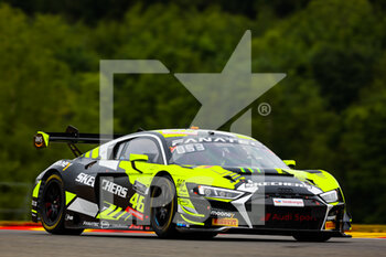 2022-07-28 - 46 Audi Sport Team WRT, Audi R8 LMS evo II GT3 of Frédéric VERVISCH, Nico MÜLLER, Valentino ROSSI, in action during the TotalEnergies 24 hours of Spa 2022, 7th round of the 2022 Fanatec GT World Challenge Europe Powered by AWS, from July 27 to 31, 2021 on the Circuit de Spa-Francorchamps, in Stavelot, Belgium - AUTO - 24 HOURS OF SPA 2022 - ENDURANCE - MOTORS