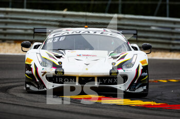 2022-07-28 - 51 Iron Lynx, Ferrari 488 GT3 of Miguel MOLINA, Nicklas NIELSEN, James CALADO, in action during the TotalEnergies 24 hours of Spa 2022, 7th round of the 2022 Fanatec GT World Challenge Europe Powered by AWS, from July 27 to 31, 2021 on the Circuit de Spa-Francorchamps, in Stavelot, Belgium - AUTO - 24 HOURS OF SPA 2022 - ENDURANCE - MOTORS