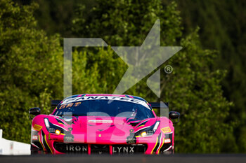2022-07-29 - 83 Iron Dames, Ferrari 488 GT3 of Rahel FREY, Sarah BOVY, Michelle GATTING, Doriane PIN, in action during the TotalEnergies 24 hours of Spa 2022, 7th round of the 2022 Fanatec GT World Challenge Europe Powered by AWS, from July 27 to 31, 2021 on the Circuit de Spa-Francorchamps, in Stavelot, Belgium - AUTO - 24 HOURS OF SPA 2022 - ENDURANCE - MOTORS
