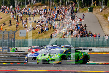 2022-07-30 - 563 VSR, Lamborghini Huracan GT3 Evo of Michele BERETTA, Yuki NEMOTO, Benjamin HITES, Karol BASZ, in action during the TotalEnergies 24 hours of Spa 2022, 7th round of the 2022 Fanatec GT World Challenge Europe Powered by AWS, from July 27 to 31, 2021 on the Circuit de Spa-Francorchamps, in Stavelot, Belgium - AUTO - 24 HOURS OF SPA 2022 - ENDURANCE - MOTORS