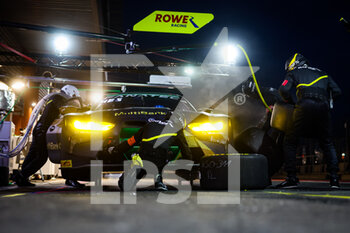 2022-07-30 - HESSE Max, Rowe Racing, BMW M4 GT3, action pitstop during the TotalEnergies 24 hours of Spa 2022, 7th round of the 2022 Fanatec GT World Challenge Europe Powered by AWS, from July 27 to 31, 2021 on the Circuit de Spa-Francorchamps, in Stavelot, Belgium - AUTO - 24 HOURS OF SPA 2022 - ENDURANCE - MOTORS
