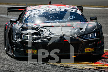 2022-07-31 - 25 Audi Sport Team Sainteloc, Audi R8 LMS evo II GT3 of Lucas LEGERET, Patric NIEDERHAUSER, Christopher MIES, in action during the TotalEnergies 24 hours of Spa 2022, 7th round of the 2022 Fanatec GT World Challenge Europe Powered by AWS, from July 27 to 31, 2021 on the Circuit de Spa-Francorchamps, in Stavelot, Belgium - AUTO - 24 HOURS OF SPA 2022 - ENDURANCE - MOTORS