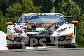 2022-07-31 - 08 AGS Events, Lamborghini Huracan GT3 Evo of Mike PARISY, Loris CABIROU, Nicolas GOMAR, Ruben DEL SARTE, in action during the TotalEnergies 24 hours of Spa 2022, 7th round of the 2022 Fanatec GT World Challenge Europe Powered by AWS, from July 27 to 31, 2021 on the Circuit de Spa-Francorchamps, in Stavelot, Belgium - AUTO - 24 HOURS OF SPA 2022 - ENDURANCE - MOTORS