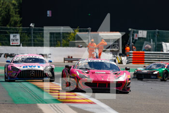 2022-07-31 - 83 Iron Dames, Ferrari 488 GT3 of Rahel FREY, Sarah BOVY, Michelle GATTING, Doriane PIN, in action during the TotalEnergies 24 hours of Spa 2022, 7th round of the 2022 Fanatec GT World Challenge Europe Powered by AWS, from July 27 to 31, 2021 on the Circuit de Spa-Francorchamps, in Stavelot, Belgium - AUTO - 24 HOURS OF SPA 2022 - ENDURANCE - MOTORS