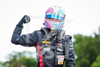 2022-07-31 - MARCIELLO Raffaele, AMG Team AKKODIS ASP, Mercedes-AMG GT3, portrait celebrating victory during the TotalEnergies 24 hours of Spa 2022, 7th round of the 2022 Fanatec GT World Challenge Europe Powered by AWS, from July 27 to 31, 2021 on the Circuit de Spa-Francorchamps, in Stavelot, Belgium - AUTO - 24 HOURS OF SPA 2022 - ENDURANCE - MOTORS