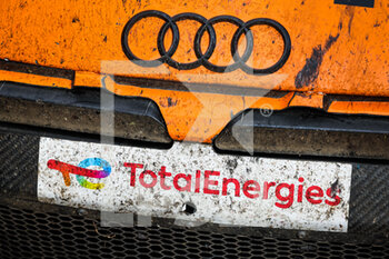 2022-07-31 - 30 Team WRT, Audi R8 LMS evo II GT3 of Thomas NEUBAUER, Benjamin GOETHE, Jean-Baptiste SIMMENAUER, details TotalEnergies logo during the TotalEnergies 24 hours of Spa 2022, 7th round of the 2022 Fanatec GT World Challenge Europe Powered by AWS, from July 27 to 31, 2021 on the Circuit de Spa-Francorchamps, in Stavelot, Belgium - AUTO - 24 HOURS OF SPA 2022 - ENDURANCE - MOTORS