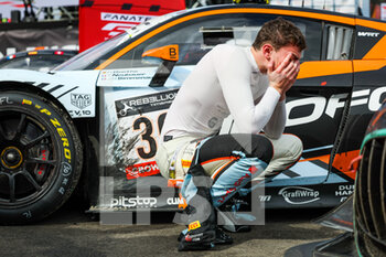2022-07-31 - NEUBAUER Thomas, Team WRT, Audi R8 LMS evo II GT3, portrait crying of joy after his victory during the TotalEnergies 24 hours of Spa 2022, 7th round of the 2022 Fanatec GT World Challenge Europe Powered by AWS, from July 27 to 31, 2021 on the Circuit de Spa-Francorchamps, in Stavelot, Belgium - AUTO - 24 HOURS OF SPA 2022 - ENDURANCE - MOTORS