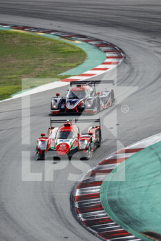 2022-08-27 - 09 DELETRAZ Louis (swi), HABSBURG Ferdinand (aut), COLOMBO Lorenzo (ita), Prema Racing, Oreca 07 - Gibson, action during the 4 Hours of Barcelona 2022, 4th round of the 2022 European Le Mans Series on the Circuit de Barcelona-Catalunya from August 26 to 28, in Barcelona, Spain - AUTO - ELMS - 4 HOURS OF BARCELONA 2022 - ENDURANCE - MOTORS