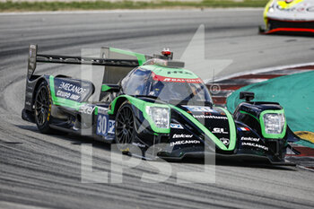 2022-08-27 - 30 BRADLEY Richard (gbr), DE GERUS Reshad (fra), ROJAS Memo (mex), Duqueine Team, Oreca 07 - Gibson, action during the 4 Hours of Barcelona 2022, 4th round of the 2022 European Le Mans Series on the Circuit de Barcelona-Catalunya from August 26 to 28, in Barcelona, Spain - AUTO - ELMS - 4 HOURS OF BARCELONA 2022 - ENDURANCE - MOTORS