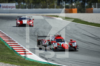 2022-08-27 - 09 DELETRAZ Louis (swi), HABSBURG Ferdinand (aut), COLOMBO Lorenzo (ita), Prema Racing, Oreca 07 - Gibson, action during the 4 Hours of Barcelona 2022, 4th round of the 2022 European Le Mans Series on the Circuit de Barcelona-Catalunya from August 26 to 28, in Barcelona, Spain - AUTO - ELMS - 4 HOURS OF BARCELONA 2022 - ENDURANCE - MOTORS