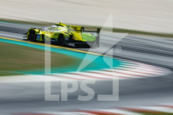 2022-08-27 - 43 FITTIPALDI Pietro (bra), HEINEMEIER HANSSON David (dnk), SCHERER Fabio (swi), Inter Europol Competition, Oreca 07 - Gibson, action during the 4 Hours of Barcelona 2022, 4th round of the 2022 European Le Mans Series on the Circuit de Barcelona-Catalunya from August 26 to 28, in Barcelona, Spain - AUTO - ELMS - 4 HOURS OF BARCELONA 2022 - ENDURANCE - MOTORS