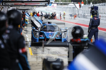 2022-08-27 - 06 KAISER Ross (gbr), RICHARDS Mark (gbr), WOODWARD Terrence (gbr), 360 Racing, Ligier JS P320 - Nissan, pitlane, during the 4 Hours of Barcelona 2022, 4th round of the 2022 European Le Mans Series on the Circuit de Barcelona-Catalunya from August 26 to 28, in Barcelona, Spain - AUTO - ELMS - 4 HOURS OF BARCELONA 2022 - ENDURANCE - MOTORS