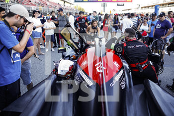 2022-08-28 - 28 CHATIN Paul-Loup (fra), LAFARGUE Paul (fra), PILET Patrick (fra), IDEC Sport, Oreca 07 - Gibson, during the 4 Hours of Barcelona 2022, 4th round of the 2022 European Le Mans Series on the Circuit de Barcelona-Catalunya from August 26 to 28, in Barcelona, Spain - AUTO - ELMS - 4 HOURS OF BARCELONA 2022 - ENDURANCE - MOTORS