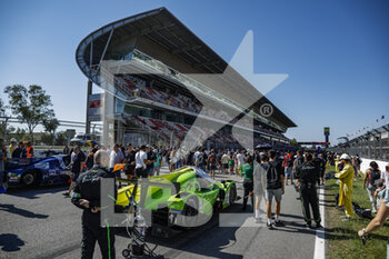 2022-08-28 - 14 ABRAMCZYK Noam (fra), DAYSON James (can), KASPRZYK Mateusz (pol), Inter Europol Competition, Ligier JS P320 - Nissan, during the 4 Hours of Barcelona 2022, 4th round of the 2022 European Le Mans Series on the Circuit de Barcelona-Catalunya from August 26 to 28, in Barcelona, Spain - AUTO - ELMS - 4 HOURS OF BARCELONA 2022 - ENDURANCE - MOTORS