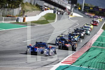 2022-08-28 - 11 KOEBOLT Max (nl), ROUSSET Louis (fra), DE SADELEER Jerome (che), Eurointernational, Ligier JS P320 - Nissan, action during the 4 Hours of Barcelona 2022, 4th round of the 2022 European Le Mans Series on the Circuit de Barcelona-Catalunya from August 26 to 28, in Barcelona, Spain - AUTO - ELMS - 4 HOURS OF BARCELONA 2022 - ENDURANCE - MOTORS