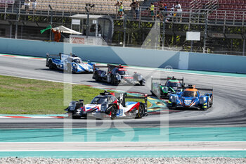 2022-08-28 - 31 BECHE Mathias (swi), CIMADOMO Philippe (fra), VAN DER HELM Tijmen (nld), TDS Racing x Vaillante, Oreca 07 - Gibson, action 35 DRACONE Francesco (ita), CAMPANA Sergio (ita), POMMER Markus (ger), BHK Motorsport, Oreca 07 - Gibson, action during the 4 Hours of Barcelona 2022, 4th round of the 2022 European Le Mans Series on the Circuit de Barcelona-Catalunya from August 26 to 28, in Barcelona, Spain - AUTO - ELMS - 4 HOURS OF BARCELONA 2022 - ENDURANCE - MOTORS