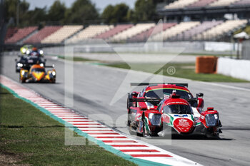 2022-08-28 - 09 DELETRAZ Louis (swi), HABSBURG Ferdinand (aut), COLOMBO Lorenzo (ita), Prema Racing, Oreca 07 - Gibson, action during the 4 Hours of Barcelona 2022, 4th round of the 2022 European Le Mans Series on the Circuit de Barcelona-Catalunya from August 26 to 28, in Barcelona, Spain - AUTO - ELMS - 4 HOURS OF BARCELONA 2022 - ENDURANCE - MOTORS