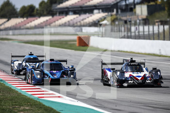 2022-08-28 - 06 KAISER Ross (gbr), RICHARDS Mark (gbr), WOODWARD Terrence (gbr), 360 Racing, Ligier JS P320 - Nissan, action 31 BECHE Mathias (swi), CIMADOMO Philippe (fra), VAN DER HELM Tijmen (nld), TDS Racing x Vaillante, Oreca 07 - Gibson, action during the 4 Hours of Barcelona 2022, 4th round of the 2022 European Le Mans Series on the Circuit de Barcelona-Catalunya from August 26 to 28, in Barcelona, Spain - AUTO - ELMS - 4 HOURS OF BARCELONA 2022 - ENDURANCE - MOTORS