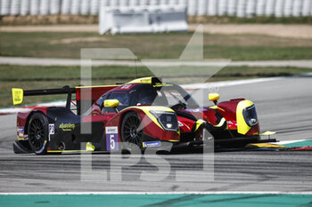 2022-08-28 - 05 ADCOCK Nick (gbr), JENSEN Michael (dnk), KAPADIA Alex (gbr), RLR Msport, Ligier JS P320 - Nissan, action during the 4 Hours of Barcelona 2022, 4th round of the 2022 European Le Mans Series on the Circuit de Barcelona-Catalunya from August 26 to 28, in Barcelona, Spain - AUTO - ELMS - 4 HOURS OF BARCELONA 2022 - ENDURANCE - MOTORS