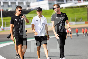 2022-09-08 - 94 DUVAL Loic (fra),MENEZES Gustavo (bra),ROSSITER James (gbr), Peugeot TotalEnergies Hybrid 9X8 Hypercar, FINOT Jean-Marc (fra), track walk during the 6 Hours of Fuji 2022, 5th round of the 2022 FIA World Endurance Championship on the Fuji Speedway from September 8 to 11, 2022 in Fuji, Japan - AUTO - FIA WEC - 6 HOURS OF FUJI 2022 - ENDURANCE - MOTORS