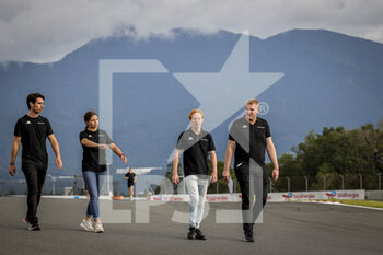 2022-09-08 - WADOUX Lilou (fra), Paul-Loup Chatin (FRA), MILESI Charles (fra), Richard Mille Racing Team, Oreca 07 - Gibson, portrait Track Walk, during the 6 Hours of Fuji 2022, 5th round of the 2022 FIA World Endurance Championship on the Fuji Speedway from September 8 to 11, 2022 in Fuji, Japan - AUTO - FIA WEC - 6 HOURS OF FUJI 2022 - ENDURANCE - MOTORS