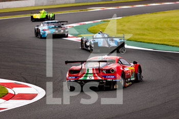 2022-09-09 - 51 PIER GUIDI Alessandro (ita), CALADO James (gbr), AF Corse, Ferrari 488 GTE EVO, action during the 6 Hours of Fuji 2022, 5th round of the 2022 FIA World Endurance Championship on the Fuji Speedway from September 8 to 11, 2022 in Fuji, Japan - AUTO - FIA WEC - 6 HOURS OF FUJI 2022 - ENDURANCE - MOTORS