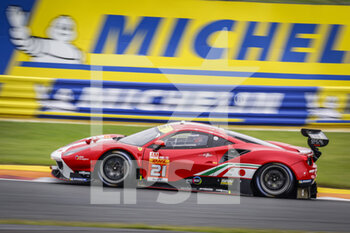 2022-09-09 - 21 MANN Simon (gbr), ULRICH Christoph (swi), VILANDER Toni (fin), AF Corse, Ferrari 488 GTE Evo, action during the 6 Hours of Fuji 2022, 5th round of the 2022 FIA World Endurance Championship on the Fuji Speedway from September 8 to 11, 2022 in Fuji, Japan - AUTO - FIA WEC - 6 HOURS OF FUJI 2022 - ENDURANCE - MOTORS
