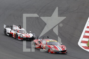 2022-09-09 - 71 DEZOTEUX Franck (fra), RAGUES Pierre (fra), AUBRY Gabriel (fra), Spirit of Race, Ferrari 488 GTE EVO, action during the 6 Hours of Fuji 2022, 5th round of the 2022 FIA World Endurance Championship on the Fuji Speedway from September 8 to 11, 2022 in Fuji, Japan - AUTO - FIA WEC - 6 HOURS OF FUJI 2022 - ENDURANCE - MOTORS