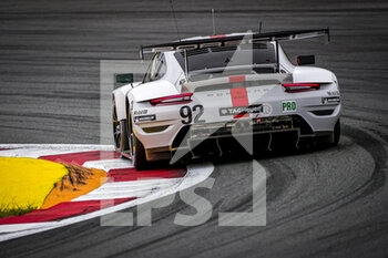 2022-09-09 - 92 CHRISTENSEN Michael (dnk), ESTRE Kevin (fra), Porsche GT Team, Porsche 911 RSR - 19, action during the 6 Hours of Fuji 2022, 5th round of the 2022 FIA World Endurance Championship on the Fuji Speedway from September 8 to 11, 2022 in Fuji, Japan - AUTO - FIA WEC - 6 HOURS OF FUJI 2022 - ENDURANCE - MOTORS