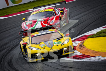 2022-09-09 - 64 MILNER Tommy (usa), TANDY Nick (gbr), Corvette Racing, Chevrolet Corvette C8.R, action during the 6 Hours of Fuji 2022, 5th round of the 2022 FIA World Endurance Championship on the Fuji Speedway from September 8 to 11, 2022 in Fuji, Japan - AUTO - FIA WEC - 6 HOURS OF FUJI 2022 - ENDURANCE - MOTORS