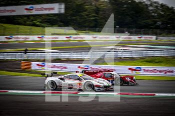 2022-09-09 - 54 FLOHR Thomas (swi), CASTELLACCI Francesco (ita), CASSIDY Nick (nzl), AF Corse, Ferrari 488 GTE EVO, action during the 6 Hours of Fuji 2022, 5th round of the 2022 FIA World Endurance Championship on the Fuji Speedway from September 8 to 11, 2022 in Fuji, Japan - AUTO - FIA WEC - 6 HOURS OF FUJI 2022 - ENDURANCE - MOTORS