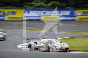10/09/2022 - 54 FLOHR Thomas (swi), CASTELLACCI Francesco (ita), CASSIDY Nick (nzl), AF Corse, Ferrari 488 GTE EVO, action during the 6 Hours of Fuji 2022, 5th round of the 2022 FIA World Endurance Championship on the Fuji Speedway from September 8 to 11, 2022 in Fuji, Japan - AUTO - FIA WEC - 6 HOURS OF FUJI 2022 - ENDURANCE - MOTORI