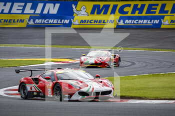 10/09/2022 - 21 MANN Simon (gbr), ULRICH Christoph (swi), VILANDER Toni (fin), AF Corse, Ferrari 488 GTE Evo, action during the 6 Hours of Fuji 2022, 5th round of the 2022 FIA World Endurance Championship on the Fuji Speedway from September 8 to 11, 2022 in Fuji, Japan - AUTO - FIA WEC - 6 HOURS OF FUJI 2022 - ENDURANCE - MOTORI