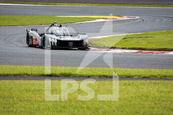 10/09/2022 - 93 DI RESTA Paul (gbr),JENSEN Mikkel (den),VERGNE Jean-Eric (fra), Peugeot TotalEnergies Hybrid 9X8 Hypercar, action, during the 6 Hours of Fuji 2022, 5th round of the 2022 FIA World Endurance Championship on the Fuji Speedway from September 8 to 11, 2022 in Fuji, Japan - AUTO - FIA WEC - 6 HOURS OF FUJI 2022 - ENDURANCE - MOTORI
