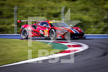 10/09/2022 - 71 DEZOTEUX Franck (fra), RAGUES Pierre (fra), AUBRY Gabriel (fra), Spirit of Race, Ferrari 488 GTE EVO, action during the 6 Hours of Fuji 2022, 5th round of the 2022 FIA World Endurance Championship on the Fuji Speedway from September 8 to 11, 2022 in Fuji, Japan - AUTO - FIA WEC - 6 HOURS OF FUJI 2022 - ENDURANCE - MOTORI