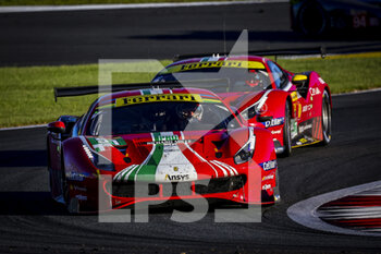 11/09/2022 - 51 PIER GUIDI Alessandro (ita), CALADO James (gbr), AF Corse, Ferrari 488 GTE EVO, action during the 6 Hours of Fuji 2022, 5th round of the 2022 FIA World Endurance Championship on the Fuji Speedway from September 8 to 11, 2022 in Fuji, Japan - AUTO - FIA WEC - 6 HOURS OF FUJI 2022 - ENDURANCE - MOTORI