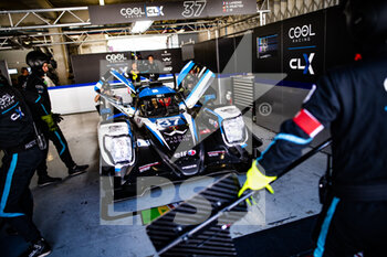 2022-10-14 - 37 KRUTTEN Niklas (ger), LAPIERRE Nicolas (fra), YE Yifei (chn), Cool Racing, Oreca 07 - Gibson, pitlane during the 4 Hours of Portimao 2022, 6th round of the 2022 European Le Mans Series on the Algarve International Circuit from September 23 to 25, in Portimao, Portugal - AUTO - ELMS - 4 HOURS OF PORTIMAO 2022 - ENDURANCE - MOTORS