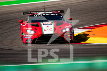 2022-10-14 - 95 ADAM Jonathan (gbr), HARSHORNE John (gbr), CHAVES Henrique (prt), Oman Racing avec TF Sport, Aston Martin Vantage AMR, action during the 4 Hours of Portimao 2022, 6th round of the 2022 European Le Mans Series on the Algarve International Circuit from September 23 to 25, in Portimao, Portugal - AUTO - ELMS - 4 HOURS OF PORTIMAO 2022 - ENDURANCE - MOTORS