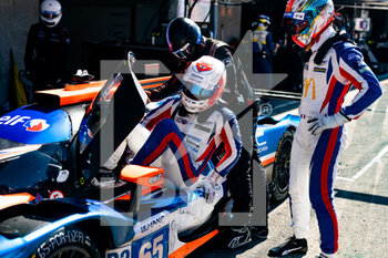 2022-10-15 - CANAL Julien (fra), Panis Racing, Oreca 07 - Gibson, portrait JAMIN Nicolas (fra), Panis Racing, Oreca 07 - Gibson, portrait during the 4 Hours of Portimao 2022, 6th round of the 2022 European Le Mans Series on the Algarve International Circuit from September 23 to 25, in Portimao, Portugal - AUTO - ELMS - 4 HOURS OF PORTIMAO 2022 - ENDURANCE - MOTORS
