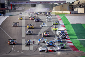 2022-10-16 - start of the race, depart, during the 6th round of the 2022 Michelin Le Mans Cup on the Algarve International Circuit from October 14 to 16, in Portimao, Portugal - AUTO - MICHELIN LE MANS CUP - PORTIMAO 2022 - ENDURANCE - MOTORS