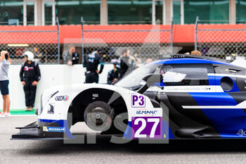 2022-10-16 - 27 DOQUIN Antoine (fra), FOUBERT Jean-Ludovic (fra), MAULINI Nicolas (swi), Cool Racing, Ligier JS P320 - Nissan, grid during the 4 Hours of Portimao 2022, 6th round of the 2022 European Le Mans Series on the Algarve International Circuit from September 23 to 25, in Portimao, Portugal - AUTO - ELMS - 4 HOURS OF PORTIMAO 2022 - ENDURANCE - MOTORS