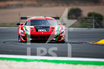 2022-10-16 - 33 CRESTANI Fabrizio (ita), HOOK Christian (ger), BLEEKEMOLEN Jeroen (ndl), Rinaldi Racing, Ferrari 488 GTE, action during the 4 Hours of Portimao 2022, 6th round of the 2022 European Le Mans Series on the Algarve International Circuit from September 23 to 25, in Portimao, Portugal - AUTO - ELMS - 4 HOURS OF PORTIMAO 2022 - ENDURANCE - MOTORS