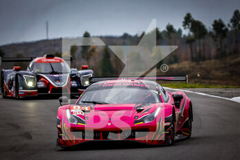 2022-10-16 - 83 BOVY Sarah (bel), FREY Rahel (swi), GATTING Michelle (dnk), Iron Lynx, Ferrari 488 GTE, action during the 4 Hours of Portimao 2022, 6th round of the 2022 European Le Mans Series on the Algarve International Circuit from October 14 to 16, in Portimao, Portugal - AUTO - ELMS - 4 HOURS OF PORTIMAO 2022 - ENDURANCE - MOTORS